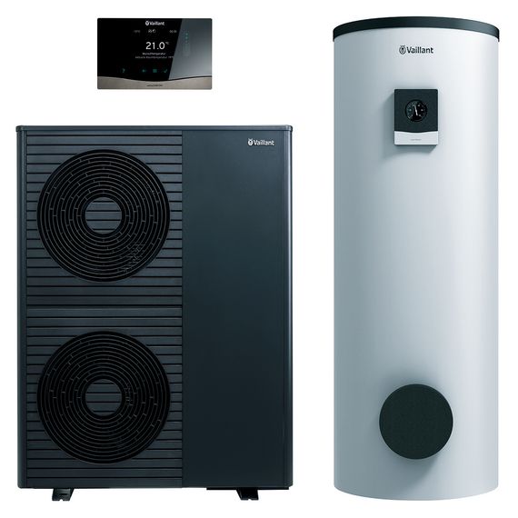 Vaillant Paket 4.3324 aroTHERM plus /8.1 VWL 105/8.1 A 400V mit VIH RW 300/3 BR 8000044753
