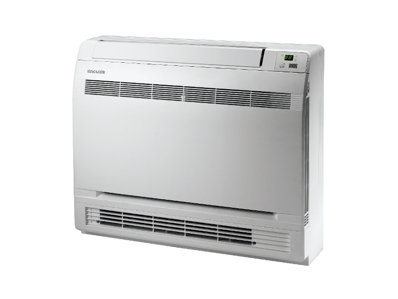 Sinclair Bi-Flow Truhe 3,5 kW Kühlen / 3,8 kW Heizen ASP-12BI I, Kompaktes Klimatisierungsgerät, Sinclair