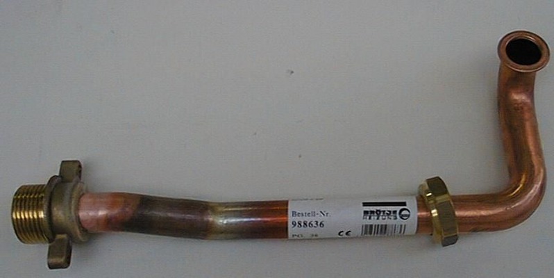 Brötje Brötje Anschl.Rohr Rücklauf WGB 2.28/ 2.38 Heizkreis 2 988636