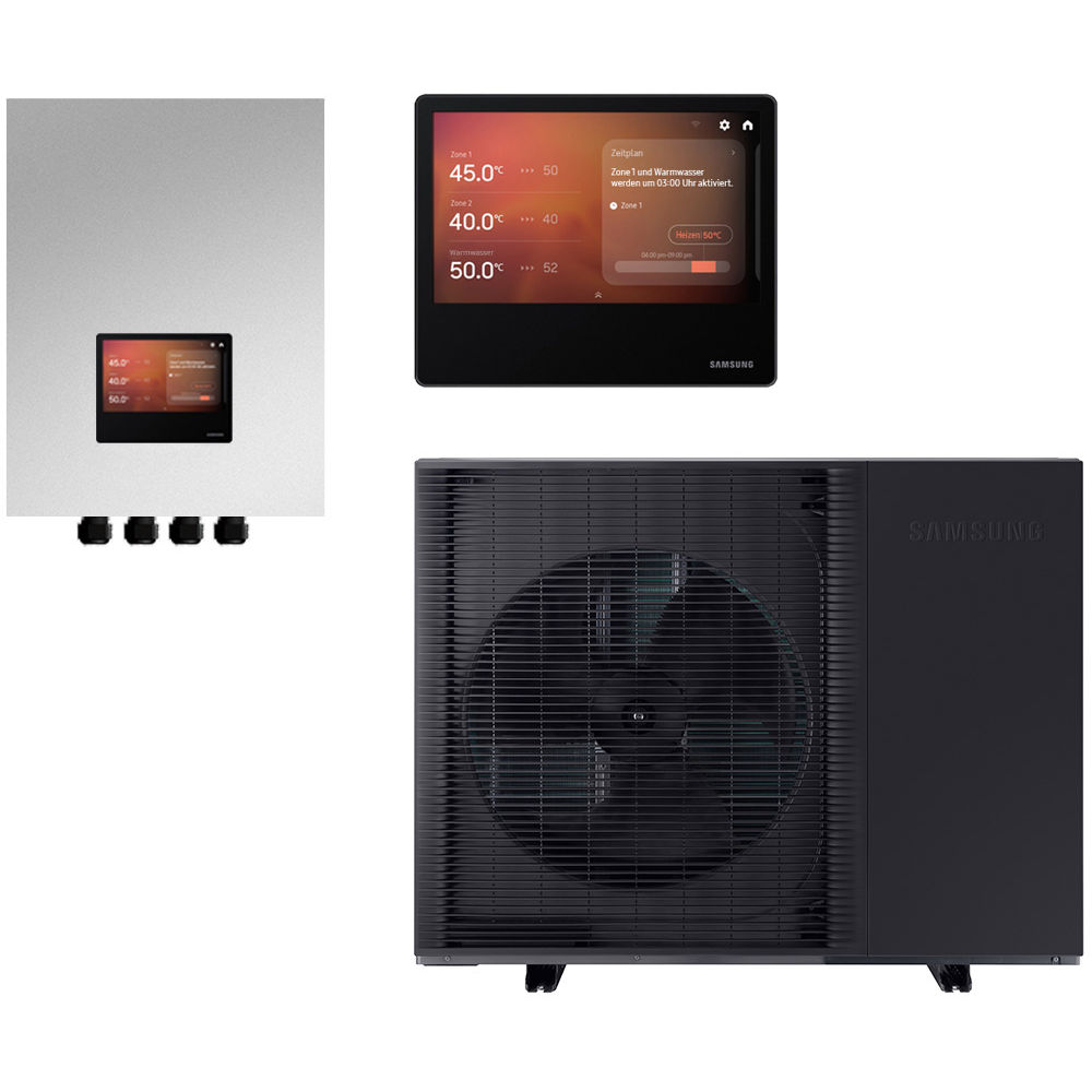 Samsung Mono HT Quiet 8 kW mit Regeleinheit inkl. AI-Home Touch Display ReM-HT-R32-8-3AI