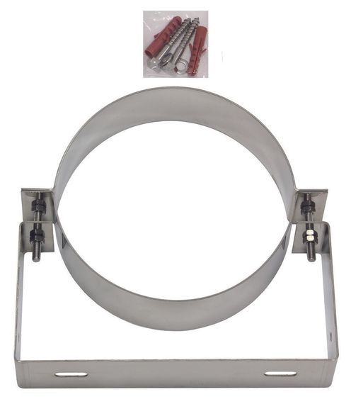 Vaillant Wandhalter Edelstahl, 50 - 90 mm verstellbar Ø 225 0020095575