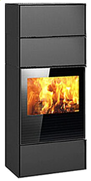 Viessmann Wodtke Kaminofen myCastle 9 kW mit 2 Aufsatz und WSM 7327870