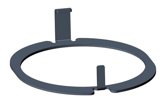 WOLF Sicherungsclip DN 80 (5 Stück) für Abgasrohr flexibel