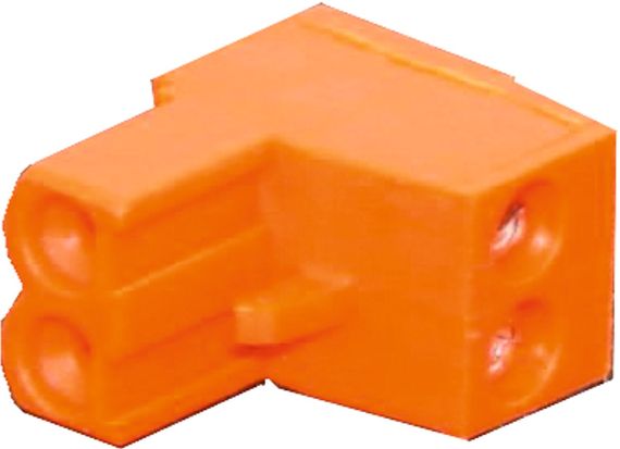 WOLF Gegenstecker 2-pol. reinorange für WPM-1