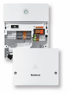 Buderus Gas-Brennwertkessel Logamax plus GB272-150H, W503, inkl. Plattenwärmetauscher 7739619971