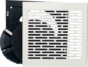 Buderus DV 125 Zu- oder Abluftventil, DN 125, Alu, weiß, inkl. Filter FDV125 7738113420
