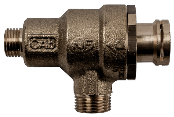 Wolf Systemtrenner CA Länge 72,5mm mit Ausgang 207166199