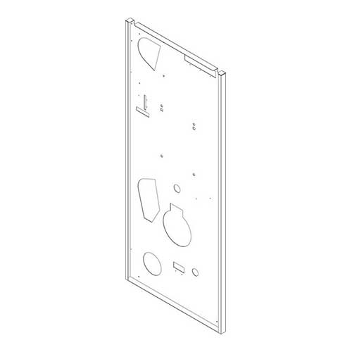 Buderus Rückwand CLA-1 75-100 (l) 8738804940