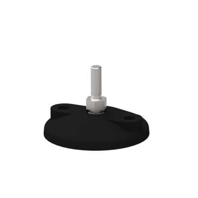Brötje Stellfuß vorne 8x25 BZS 7803510, verschiedene Farben, Hardware