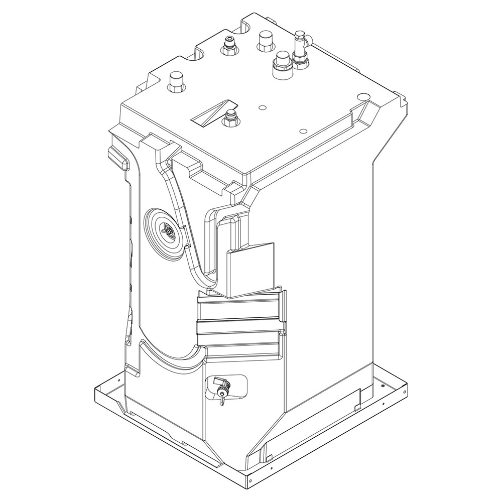 BOSCH Ersatzteil TTNR: 7735502137 Speicher 210-2 Solar Tower Everp