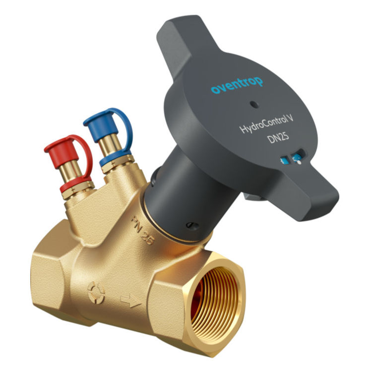 Oventrop Strangregulierventil HydroControl V PN25 DN15, Rp1/2, OVread, EZB 7738339603