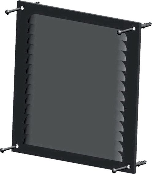 Wolf Zuluftgitter DN80 für Schachteinbau mit Hinterlüftung, verschiedene Farben, Wolf GmbH