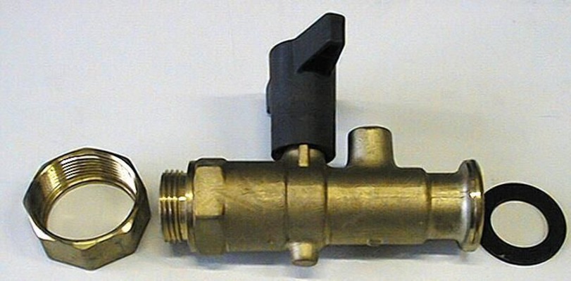 Brötje BRÖTJE Absperrhahn rot SPS1 954563