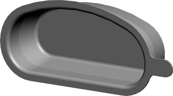Wolf CWL Verschlusskappe 50x100 für Flachkanal, 10 Stück, Verschluss für Wohnungslüftungsanlagen, Antistatisch und antimikrobiell, 10er Pack