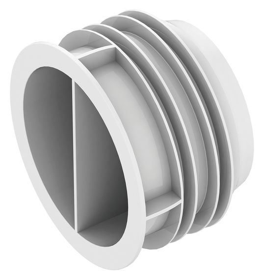 Vaillant Blinddeckel Anschlussstutzen rund Ø 75/62 für Niedrigbau-Luftverteiler 0020231946