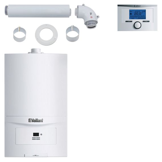 Vaillant Paket 1.617/4 Mehrfachbel. 5er VCW 206/7-2 E, VRT 350, Abgasleitung 0010047194