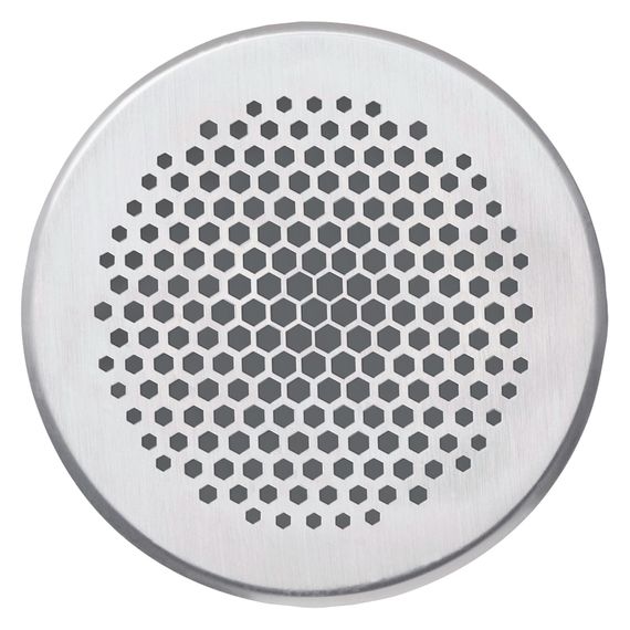 Vaillant Design Abdeckblende rund Ø 125 mm Industrial Edelstahl 0020212302