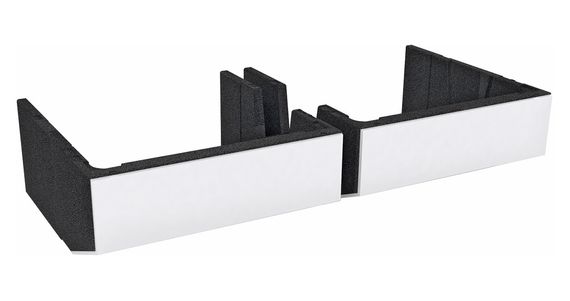 Vaillant Verkleidungselement (2 Stck) 190 x 880 x 440mm 0010025343
