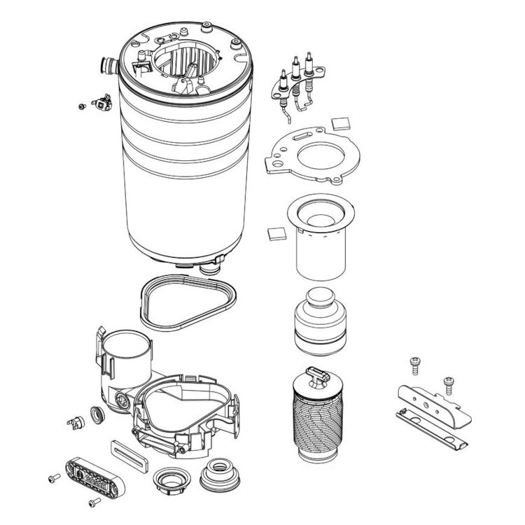 BOSCH Ersatzteil TTNR: 87376020670 Wärmeblock