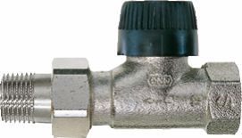 Buderus Heizkörper-Thermostatventil-Unterteil M 30 x 1,5 mm, DG-Form, 1/2′′ o. VE 7738306443, für Heizungsinstallationen, hohe Kompatibilität mit
