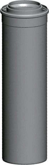 Wolf Luft-/Abgasrohr konzentrisch Länge 1000mm DN110/160, weiß, steckbar