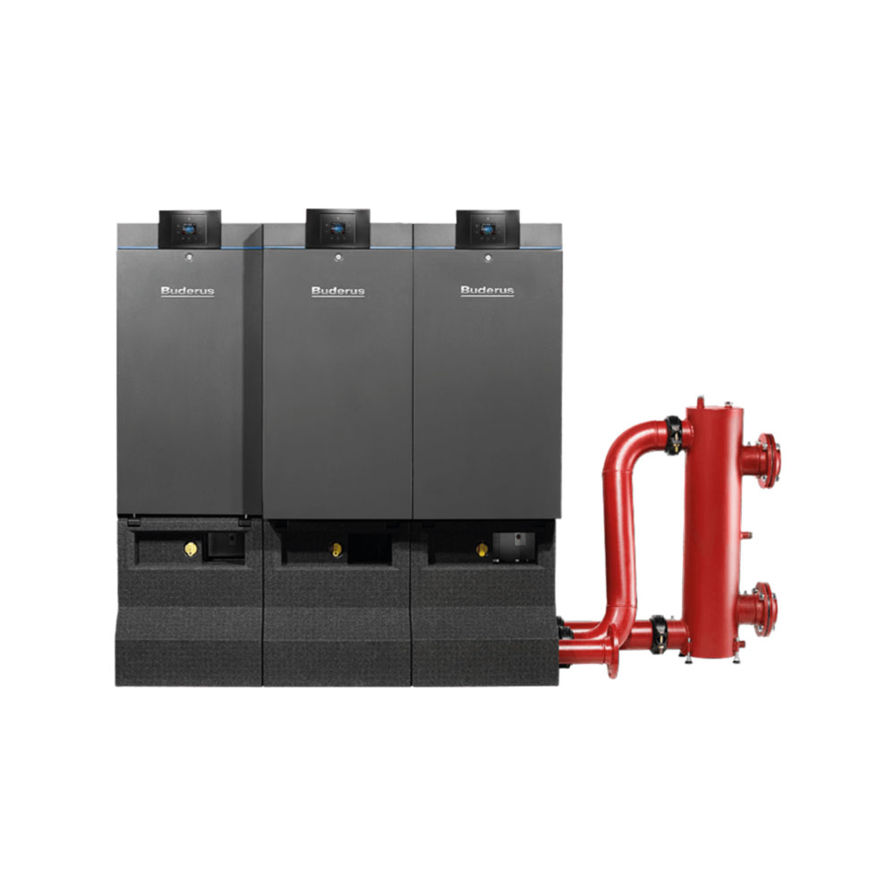 Buderus Logamax plus GB272 50kW inkl. Umstellteile für Erdgas L