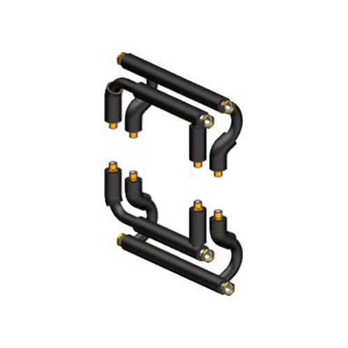 7735600102 Buderus ZVS3 Verrohrung 2er Kaskade 7735600102