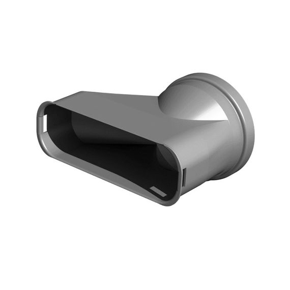 Wolf CWL Adapter Flachkanal 50x140 zum Anschluss an den Luftverteiler DN125-180 2577600