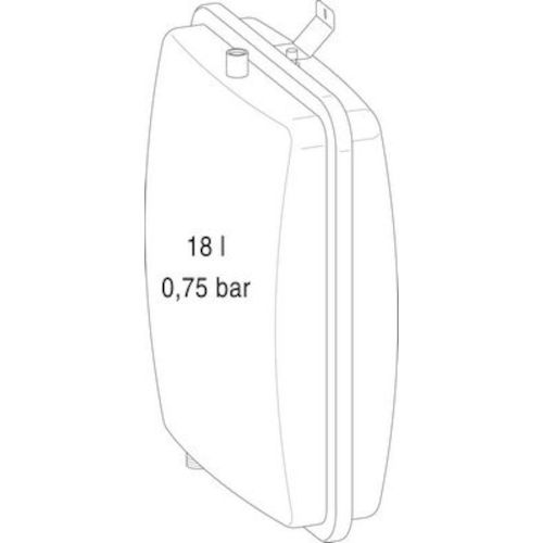 BOSCH Ersatzteil TTNR: 87186689340 Ausdehnungsgefäß HC