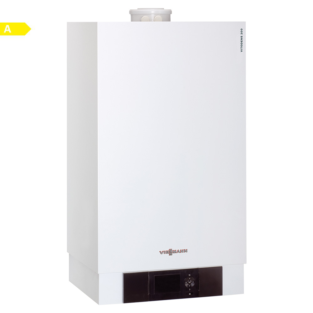 Viessmann Vitodens 200-W Gas-Brennwerttherme, 80 kW, B2HAI43, VT200, HO1B Wandgerät, 80 kW, Inox-Radial-Wärmetauscher, kaskadierbar
