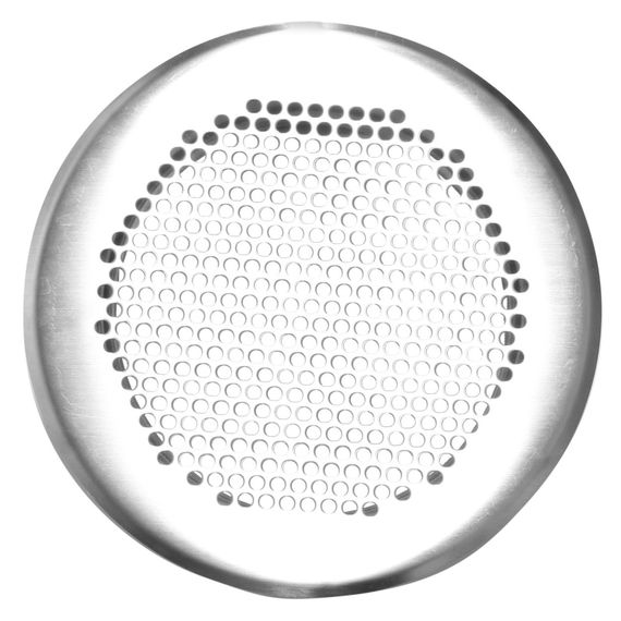 Vaillant Design Abdeckblende rund Ø 125 mm Rundloch Edelstahl 0020197692