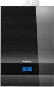 Buderus Gas-Brennwerttherme Logamax plus GBH192i.2-15 H, inkl. RC220, schwarz 7739622821