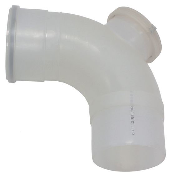 Vaillant Bogen 87° mit Reinigungsöffnung Ø 200 PP 0020095555