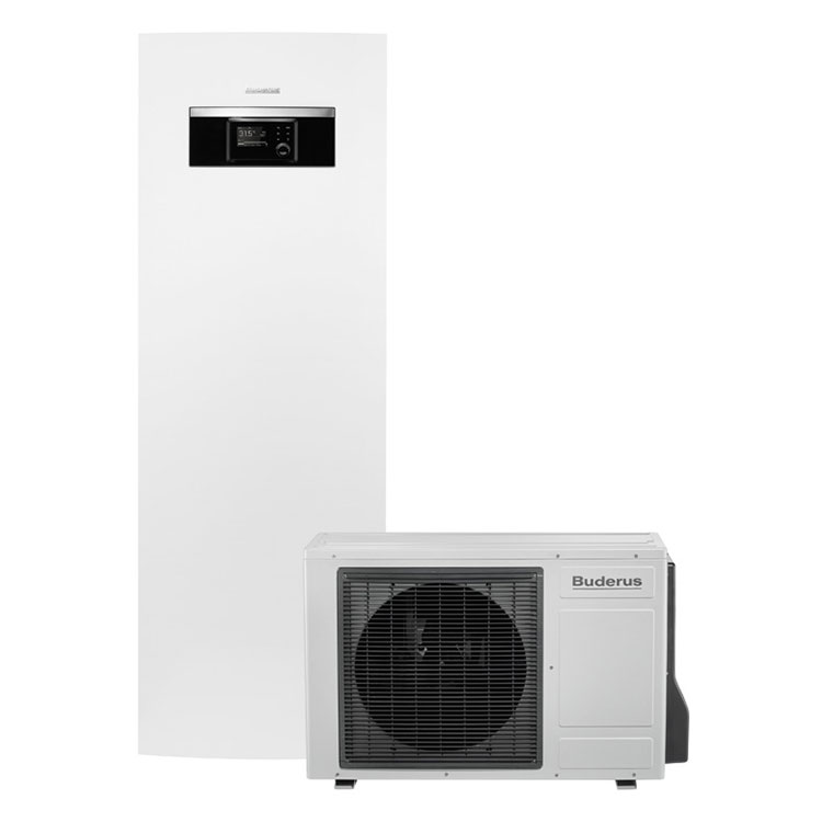 Buderus Luft-Wasser-Wärmepumpe Logaplus-Paket WP-SP1 WLW-4 SP AR, WLW166-10 T190