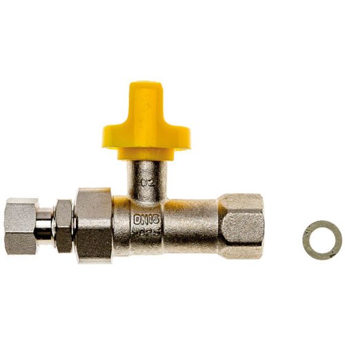 Brötje Kugelhahn f. Gasanschluss 1/2" ADH 1/2"