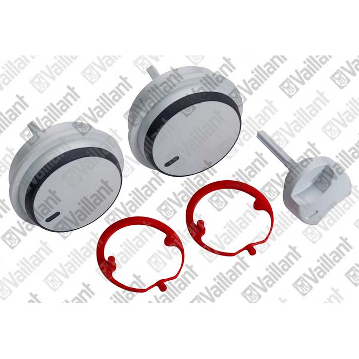 0020037662 Vaillant Knopf weiß (3 St.) 0020037662