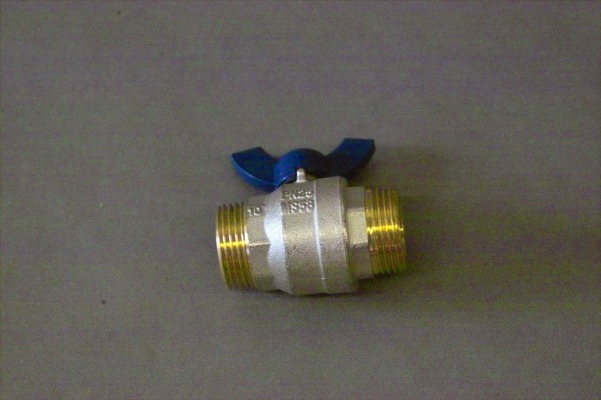 Brötje Kugelhahn 1 Zoll blau PGM SPZ 803229