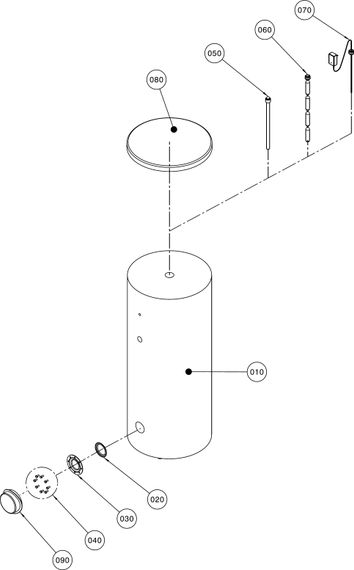 Wolf Warmwasserspeicher SEW-1-400, Wärmepumpenspeicher 2483882