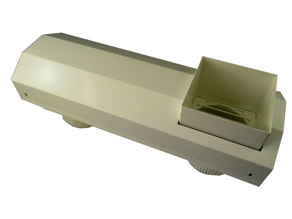 Wolf CWL Doppelgitter, weiß, DN125 für Außen- und Fortluft 2577458