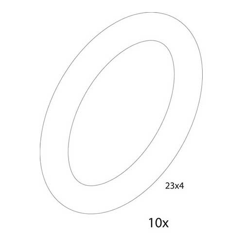 Buderus O-Ring 23x4 (10x) 87167713530