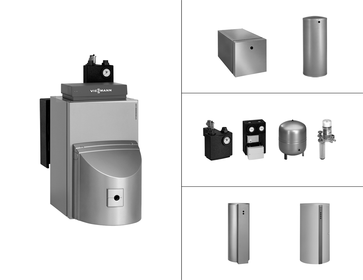 Viessmann Vitorondens 200-T Öl-Brennwertkessel 24,6kW, BR2A501, VT200, Mischer BR2A501