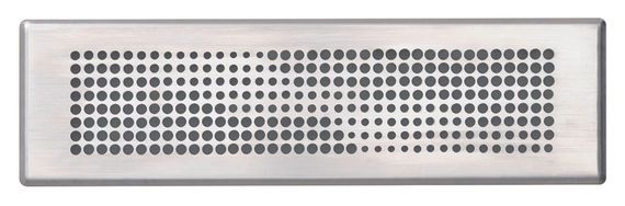 Vaillant Design Abdeckblende rechteckig Wave Edelstahl 0020212296