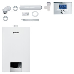Vaillant Paket 1.191, 2x ecoTEC plus VC 20 CS/1-5, VRT 350, Abgas 8000014507