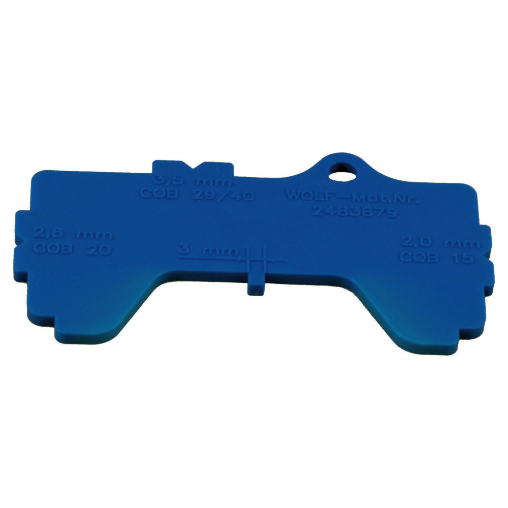 Wolf Brennereinstelllehre für COB 248387999