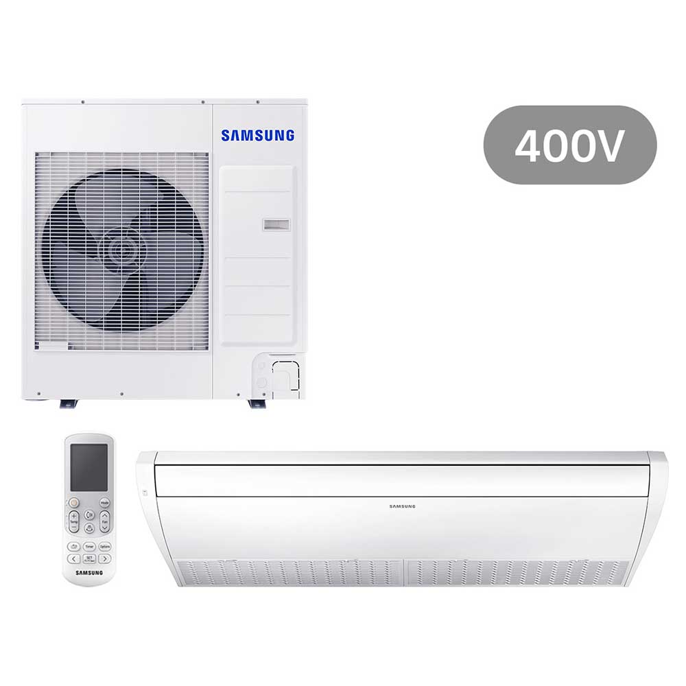 Samsung BAC Split Deckenunterbau Set Kühlen 10.0 kW | Heizen 11.2 kW AC100RNCDKG/EU.1, ECO S-Inverter, R32, 400V, 3Ph, 50Hz, SEER 5.8, A+, SCOP 4.0