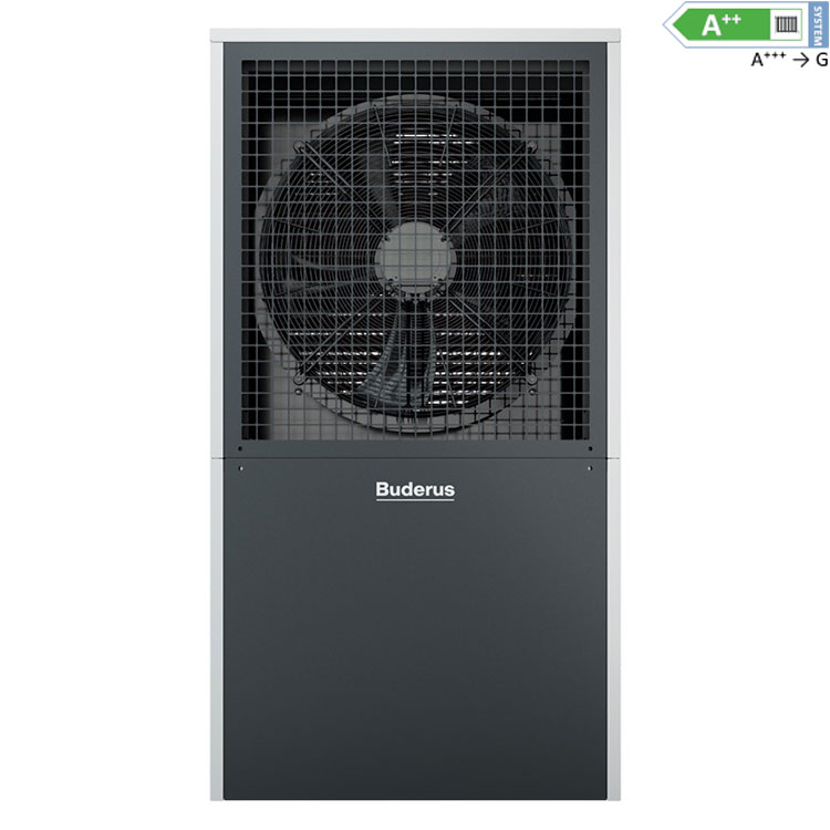 8738212181_1a Buderus Luft-Wasser-Wärmepumpe Logatherm WLW286-22 A mit Logamatic WPM100