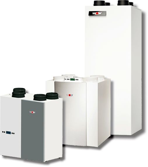 Wolf Paket CWL-180 Excellent 4/0 R Wohnraumlüftung mit Wärmerückgewinnung, BM-2 2137994F01, 600 x 560 x 315 mm, 25 kg, Wolf, verschiedene Farben