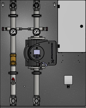 Viessmann Netzpumpenmodul mit Grundfos UPMXL 25-125 Pumpentechnik, 7315780