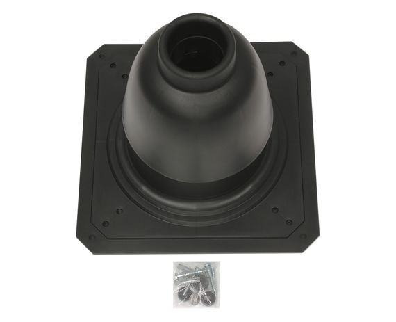 Vaillant Schachtabdeckung Ø 60 PP, 8000010682, für Abgasleitungen DN 60, Polypropylen, korrosions- und witterungsbeständig