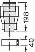 Vaillant Übergangsstück 60/100 mm auf 80/125 mm, für ecoPower 0020127397